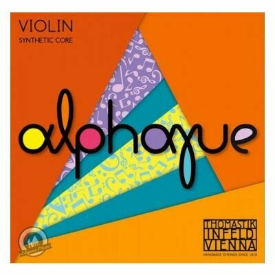 Alphayue Violin String D Synthetic Core, Monel Winding 1/2