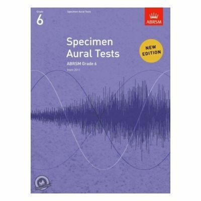 ABRSM Specimen Aural Tests, Grade 6 (Book Only)