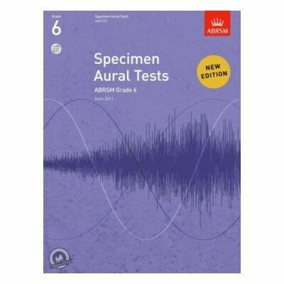 ABRSM Specimen Aural Tests, Grade 6 (Book with CD)