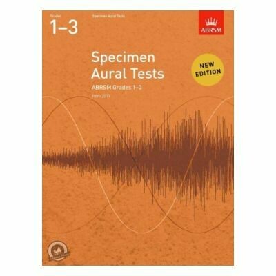 ABRSM Specimen Aural Tests, Grades 1-3 (Book Only)