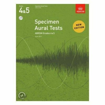 ABRSM Specimen Aural Tests, Grades 4 - 5 (Book with 2CD)