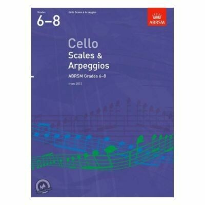 ABRSM Cello Scales & Arpeggios, Grades 6-8 (from 2012)