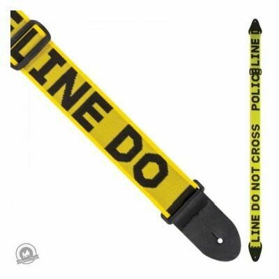 Perri's Nylon Guitar Strap - Police Line - Do Not Cross