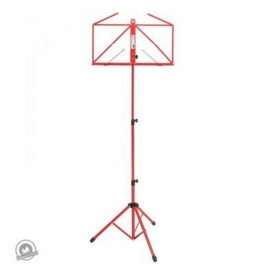 Kinsman Deluxe Music Stand with Bag Red