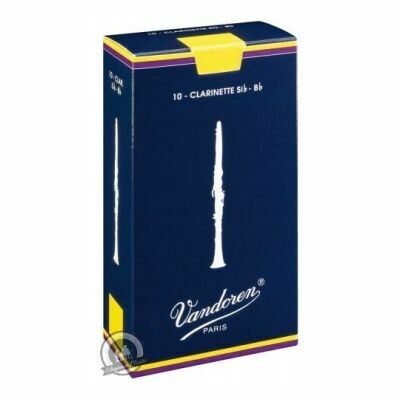 Vandoren Reeds Clarinet Bb 1.5 Traditional (10 BOX)