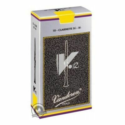 Vandoren V12 Clarinet Reeds 3 Silver (10 BOX)