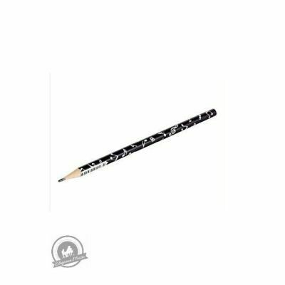 Pencil - Black Music Notes Design