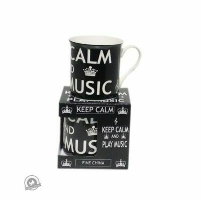 Mug - Keep Calm and Play Music - Black