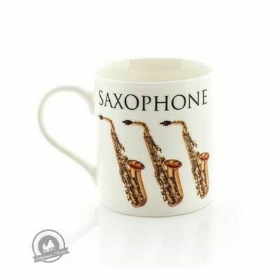 Music Word Mug - Saxophone
