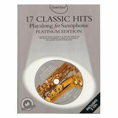 Guest Spot - 17 Classic Hits Playalong for Alto Saxophone
