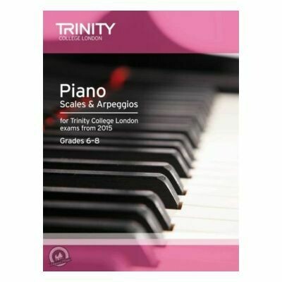 Trinity Piano 2015 Scales and Arpeggios Grades 6-8