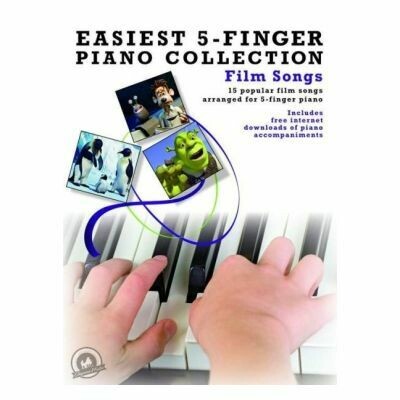 Easiest 5-Finger Piano Collection: Film Songs