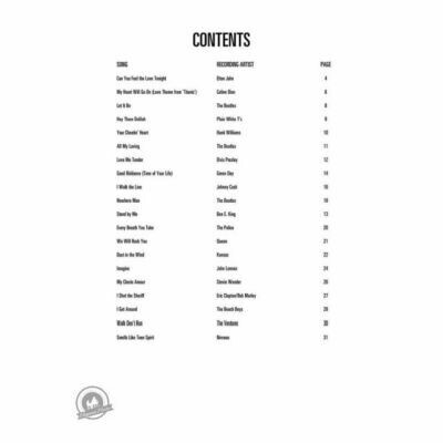 Easy Pop Melodies - 3rd Edition for Guitar