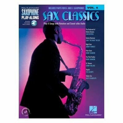 Saxophone Play-Along Volume 4: Sax Classics (Book/Online Audio)