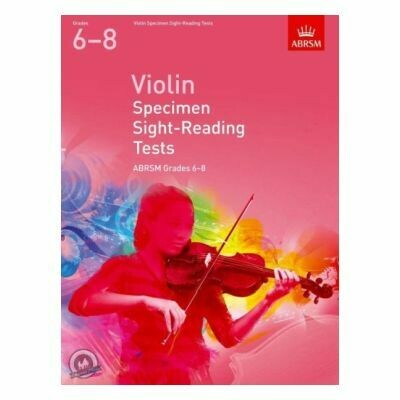 Violin Specimen Sight-Reading Tests,Grades 6-8 (from 2012)