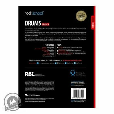 Rockschool: Drums Grade 4 2018+ (Book/Audio)