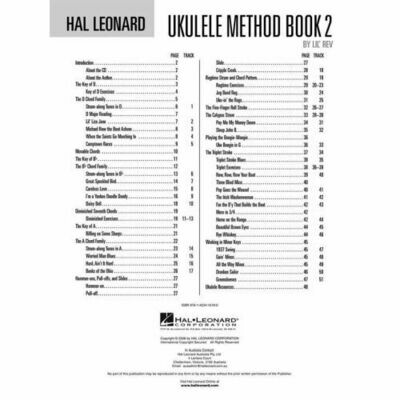 Hal Leonard Ukulele Method Book 2 with Online Audio