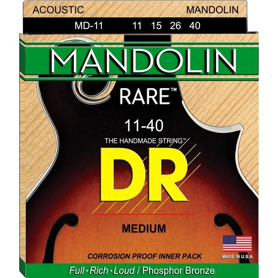 DR Rare Mandolin - 11-40 Medium
