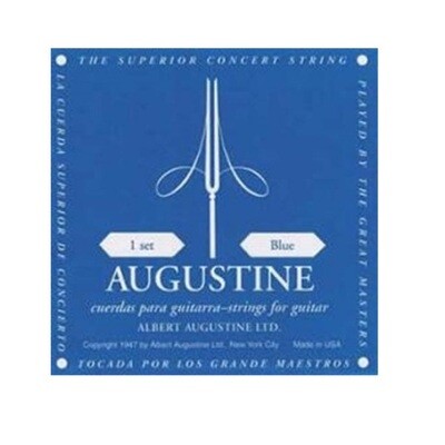 Augustine Acoustic Guitar Strings Set - Blue