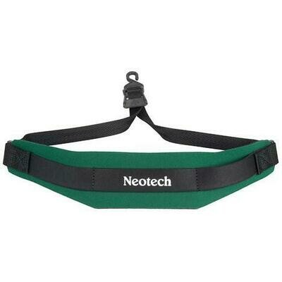 Neotech Soft Sax Strap - Swivel Hook Green