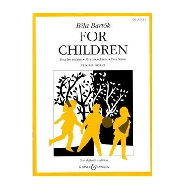 Béla Bartók - For Children Vol 1