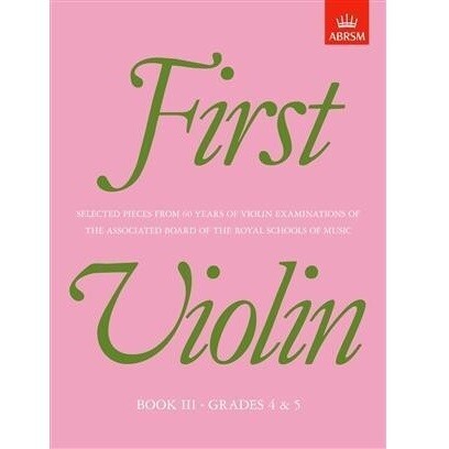 First Violin, Book III