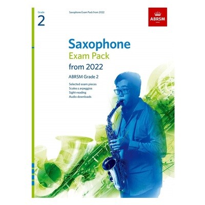 ABRSM Saxophone Exam Pack Grade 2 2022-2025