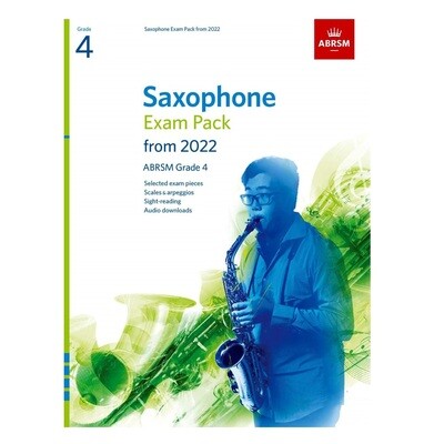 ABRSM Saxophone Exam Pack Grade 4 2022-2025