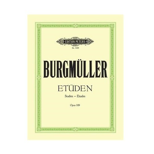 Burgmuller - Etudes Opus 109