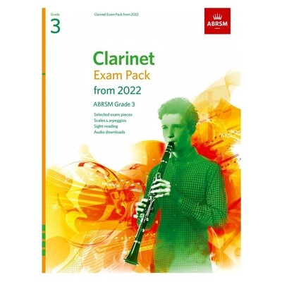 ABRSM Clarinet Exam Pack Grade 3 2022-2025