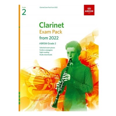 ABRSM Clarinet Exam Pack Grade 2 2022-2025
