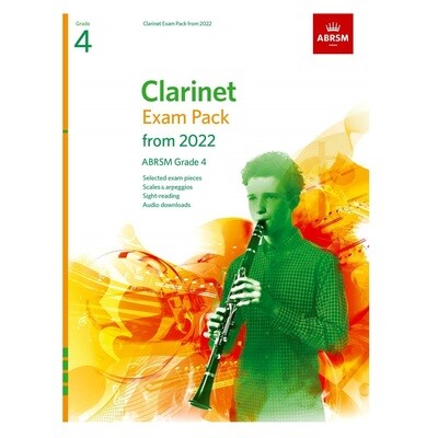 ABRSM Clarinet Exam Pack Grade 4 2022-2025