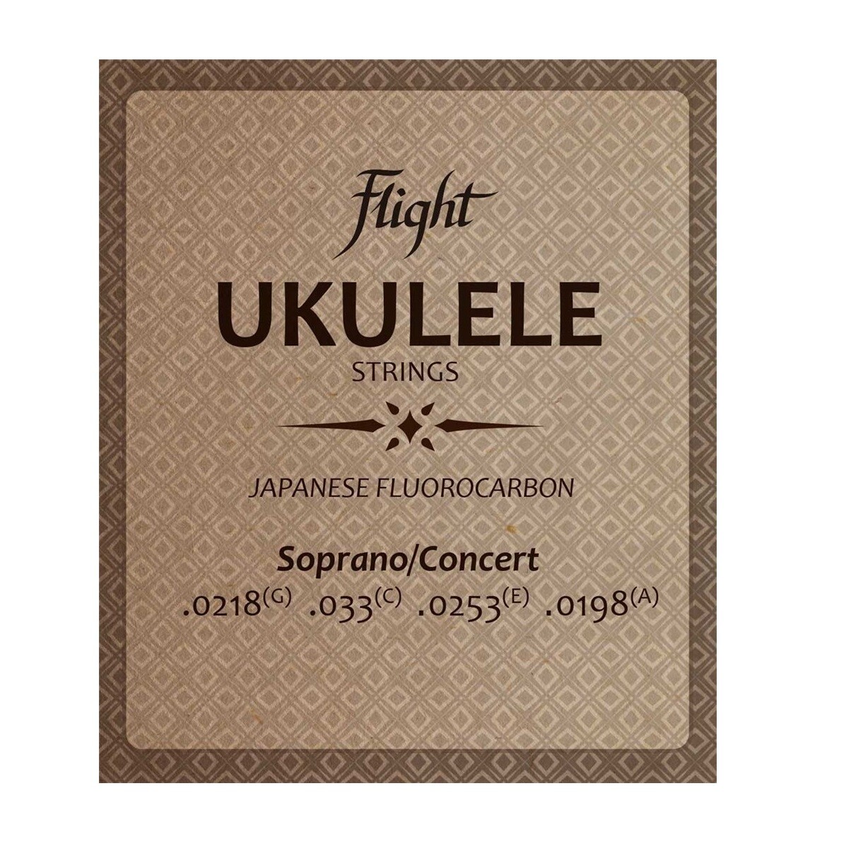 Flight Ukulele Soprano/Concert Strings - Japanese Fluorocarbon