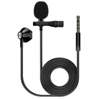 Kinsman Lavalier  Microphone and Earpiece (3.5mm Jack)