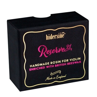 Hidersine Reserve 21 Handmade Rosin for Violin (Enriched with British Beeswax)