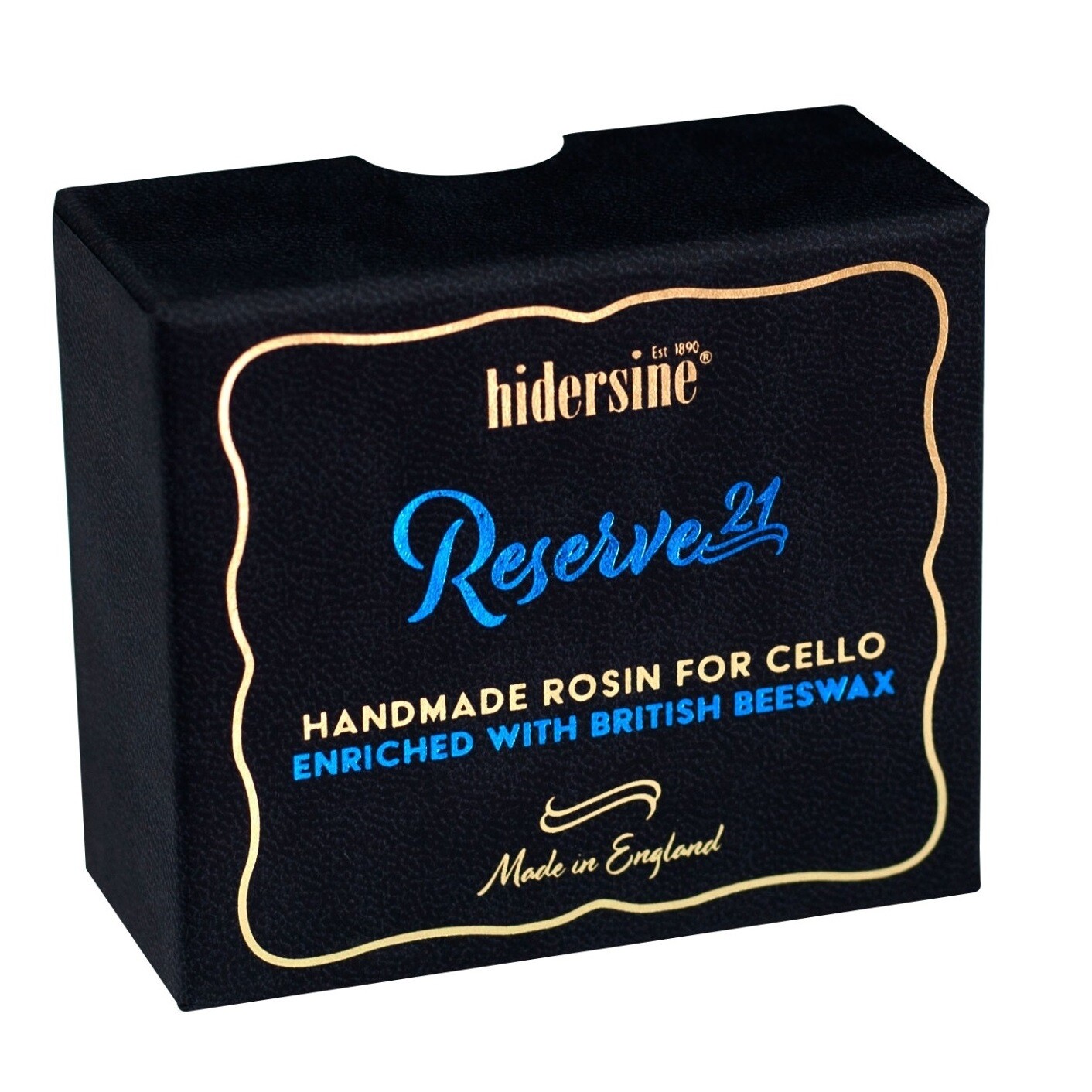 Hidersine Reserve 21 Handmade Rosin for Cello (Enriched with British Beeswax)