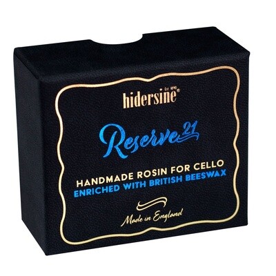 Hidersine Reserve 21 Handmade Rosin for Cello (Enriched with British Beeswax)