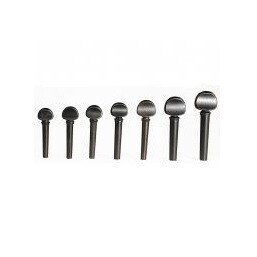 Ebony Violin Peg - 3/4