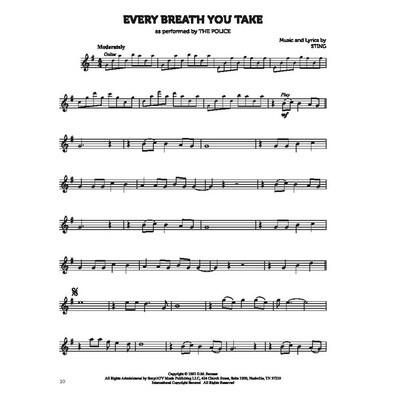 Best of Pop - Alto Saxophone