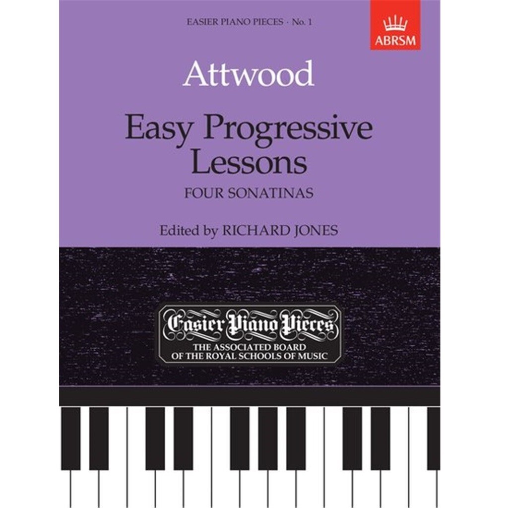 ABRSM Easier Progressive Lessons - Four Sonatinas