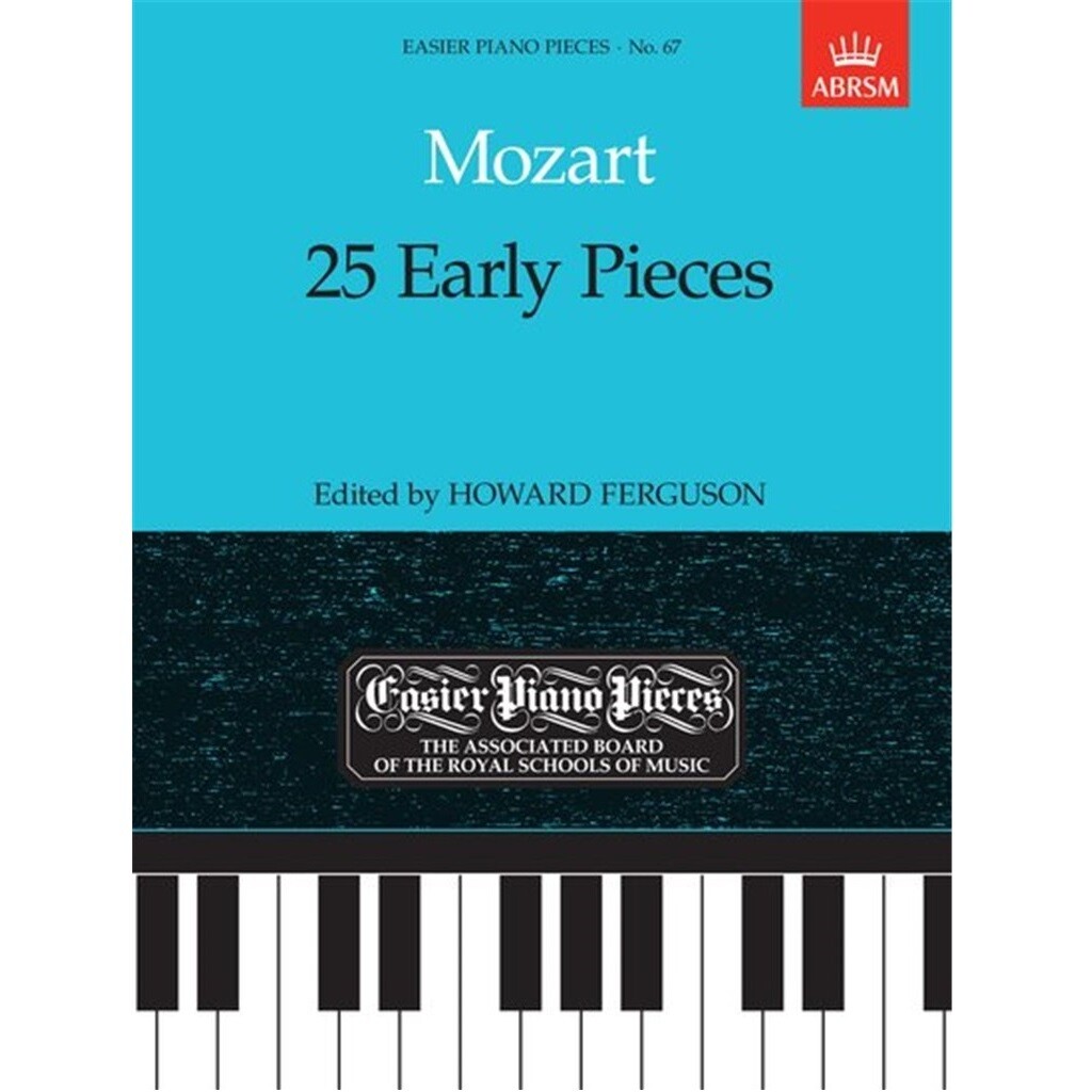 ABRSM Mozart 25 Early Pieces