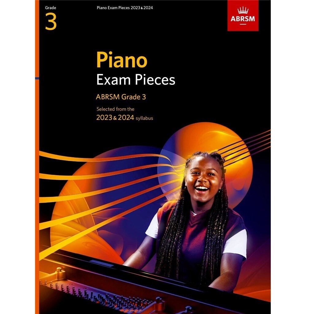 ABRSM Piano Exam Pieces 2023 and 2024 - Grade 3 (Book Only)