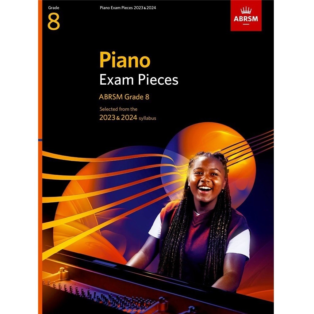 ABRSM Piano Exam Pieces 2023 and 2024 - Grade 8 (Book Only)