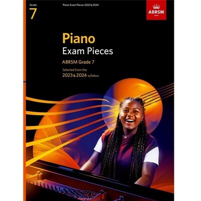 ABRSM Piano Exam Pieces 2023 and 2024 - Grade 7 (Book Only)