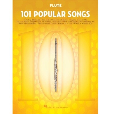 101 Popular Songs for Flute