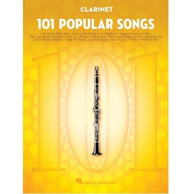 101 Popular Songs for Clarinet