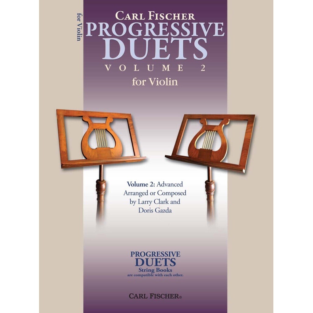 Carl Fischer Progressive Duets Volume 2 for Violin