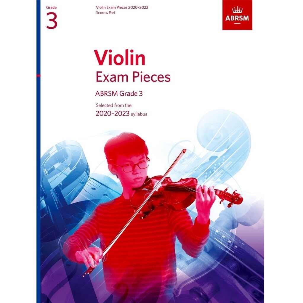 ABRSM Violin Exam Pieces 2020-2023 Grade 3 (Score and Part)