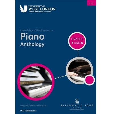 LCM Piano Anthology Grades 3 and 4 (2015 Onwards)