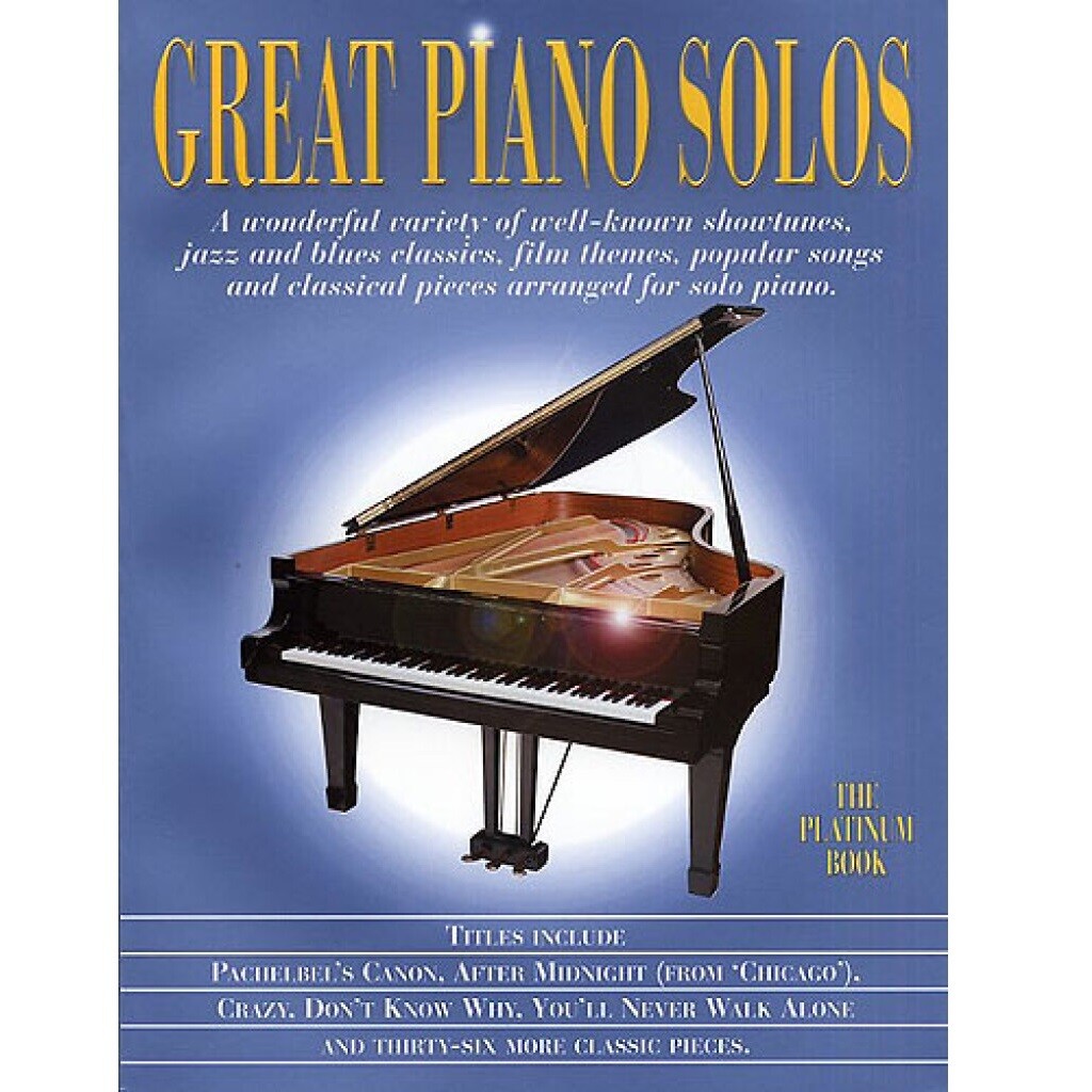 Great Piano Solos - The Platinum Book
